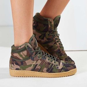 Adidas Top Ten Collection Camo Sneakers